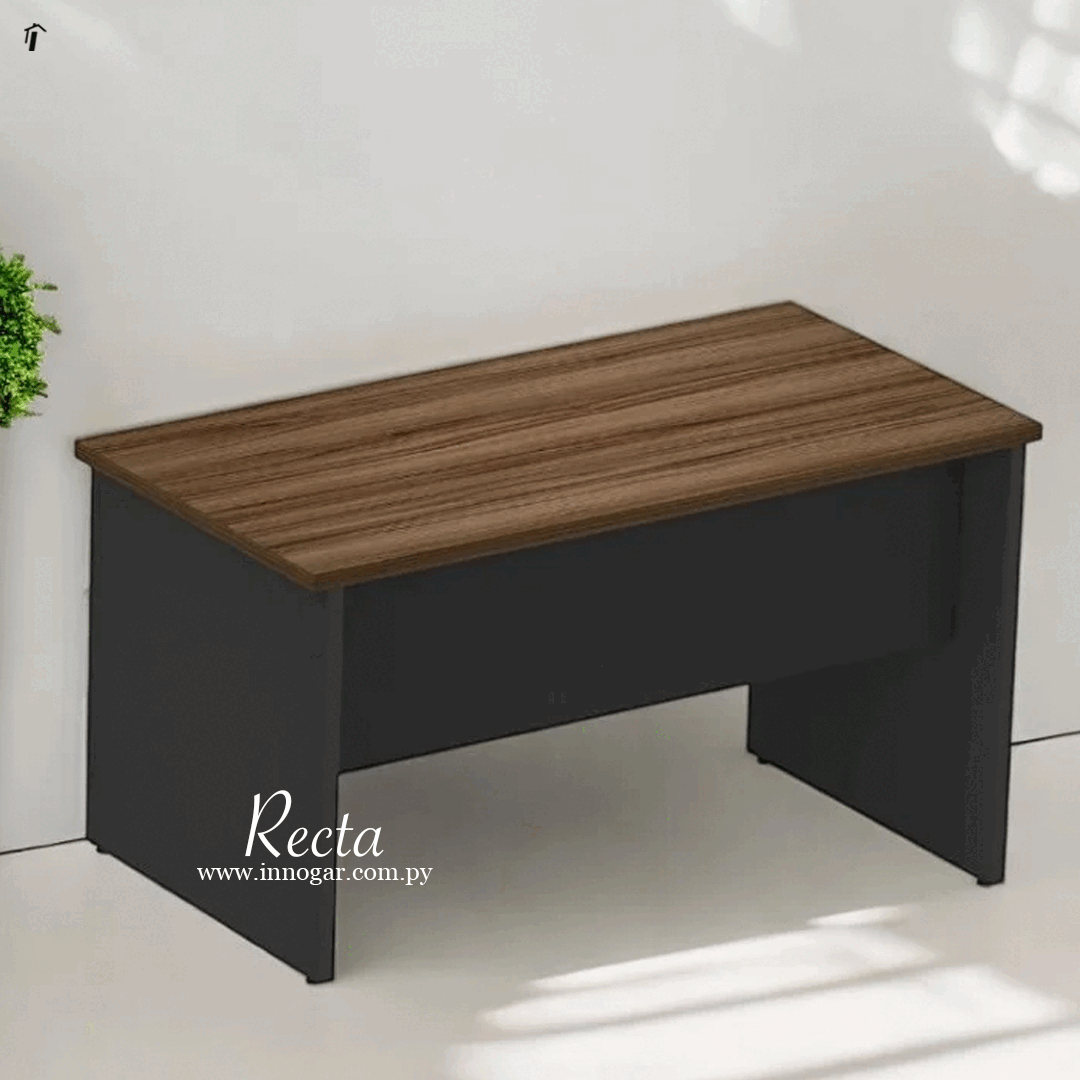 Mesa Recta 1,50 M25 / Nogal Negro