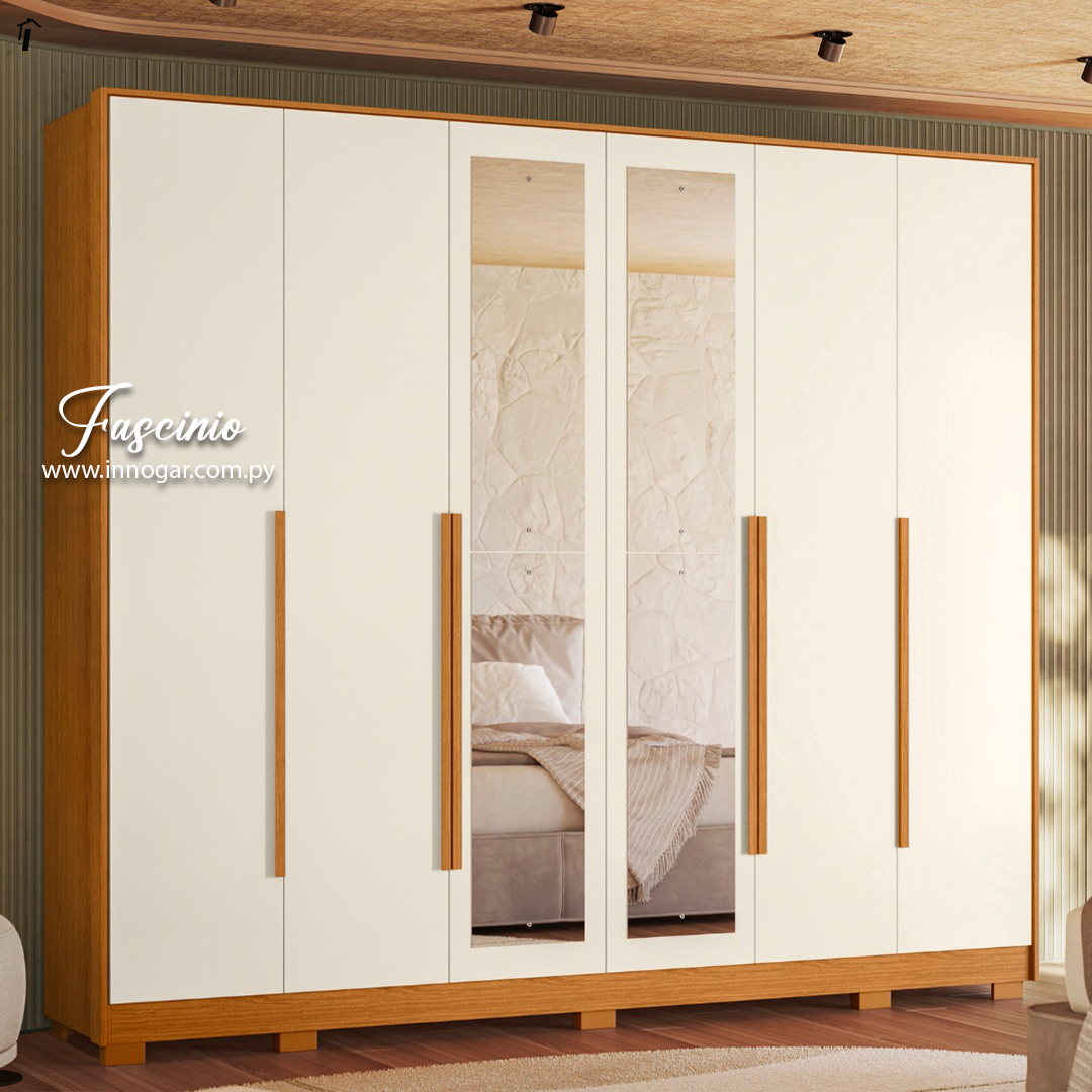 Ropero Fascinio Cinamomo Mate / Off White 