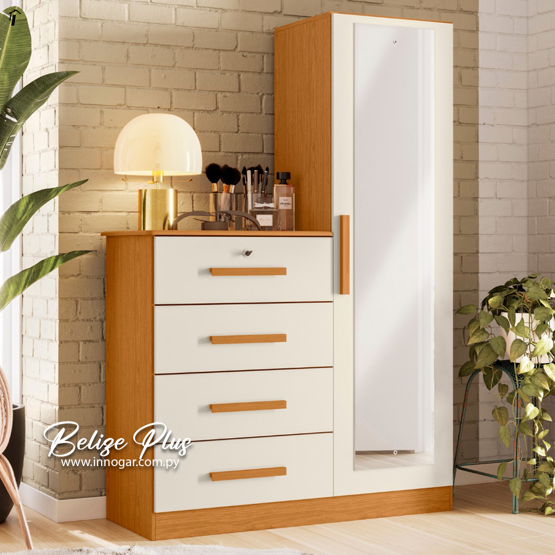 Comoda Belize Plus Cinamomo Mate / Off White