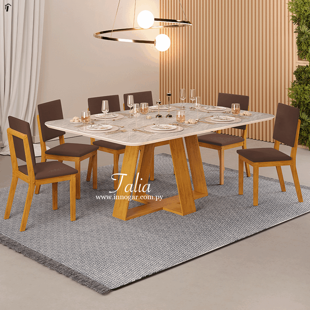 Conj Talia / Cedro Quartzo