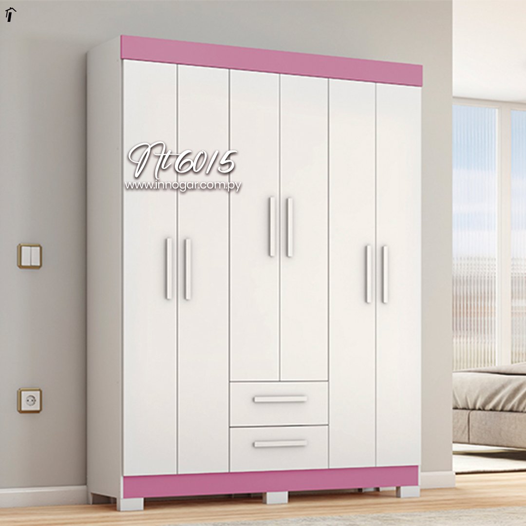 Ropero Nt6015 / Blanco Rosa 