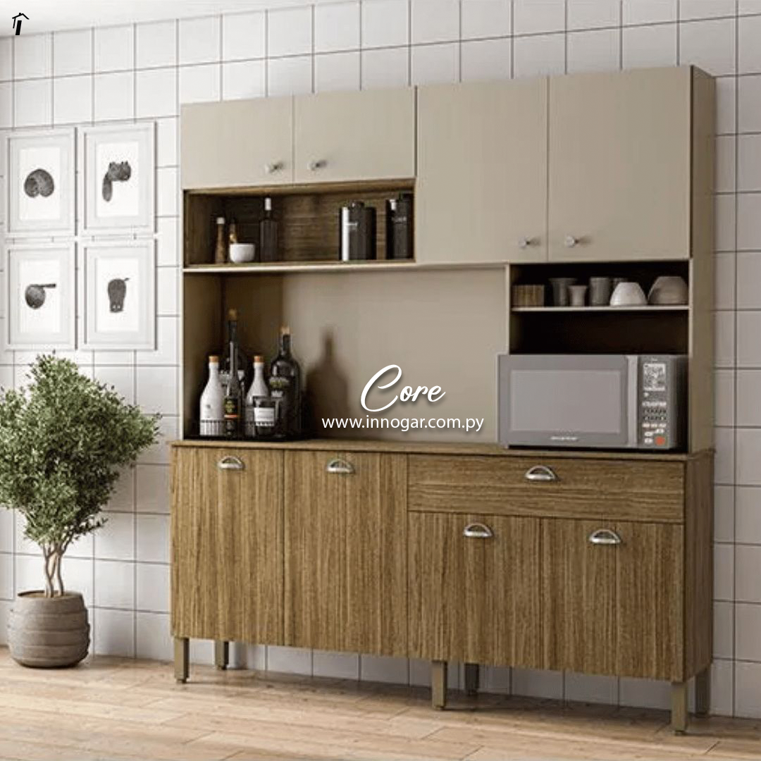 Kit Cocina Core Freijo Vainilla