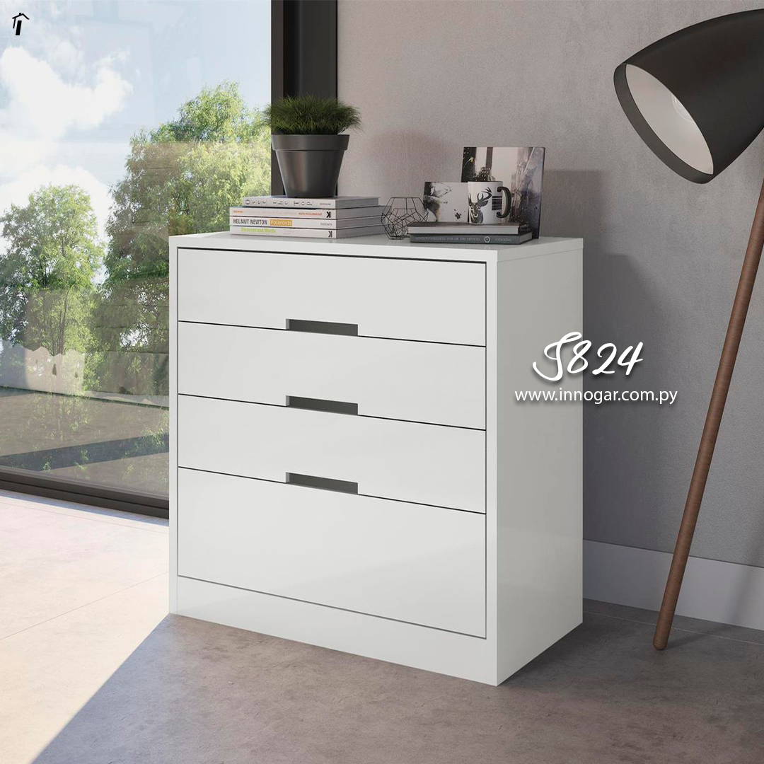 Comoda S824 Blanco Off White 