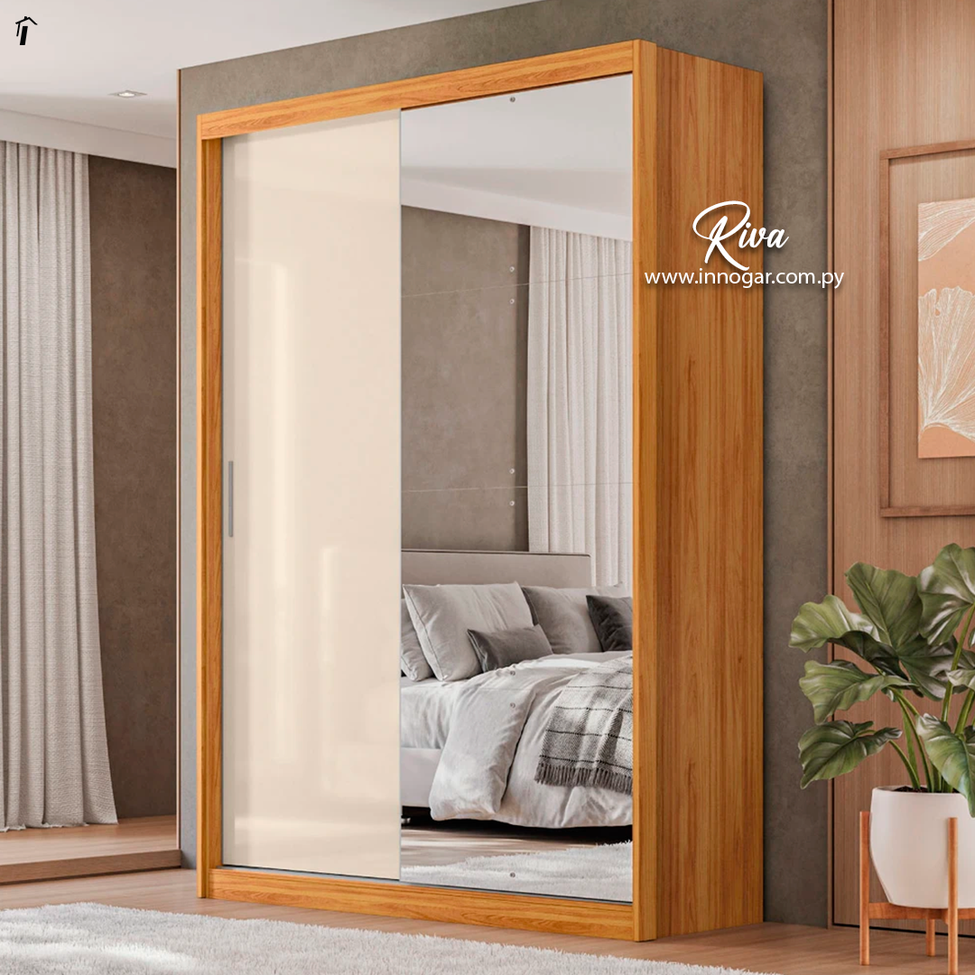 Ropero Riva Cinamomo Mate Off White