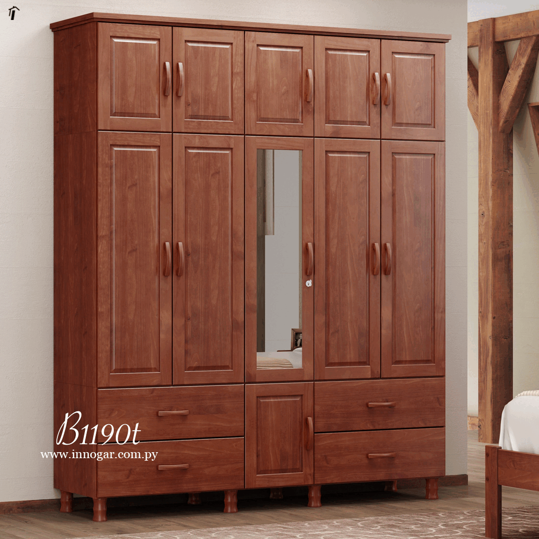 Ropero Bronze 1190t / Imbuia