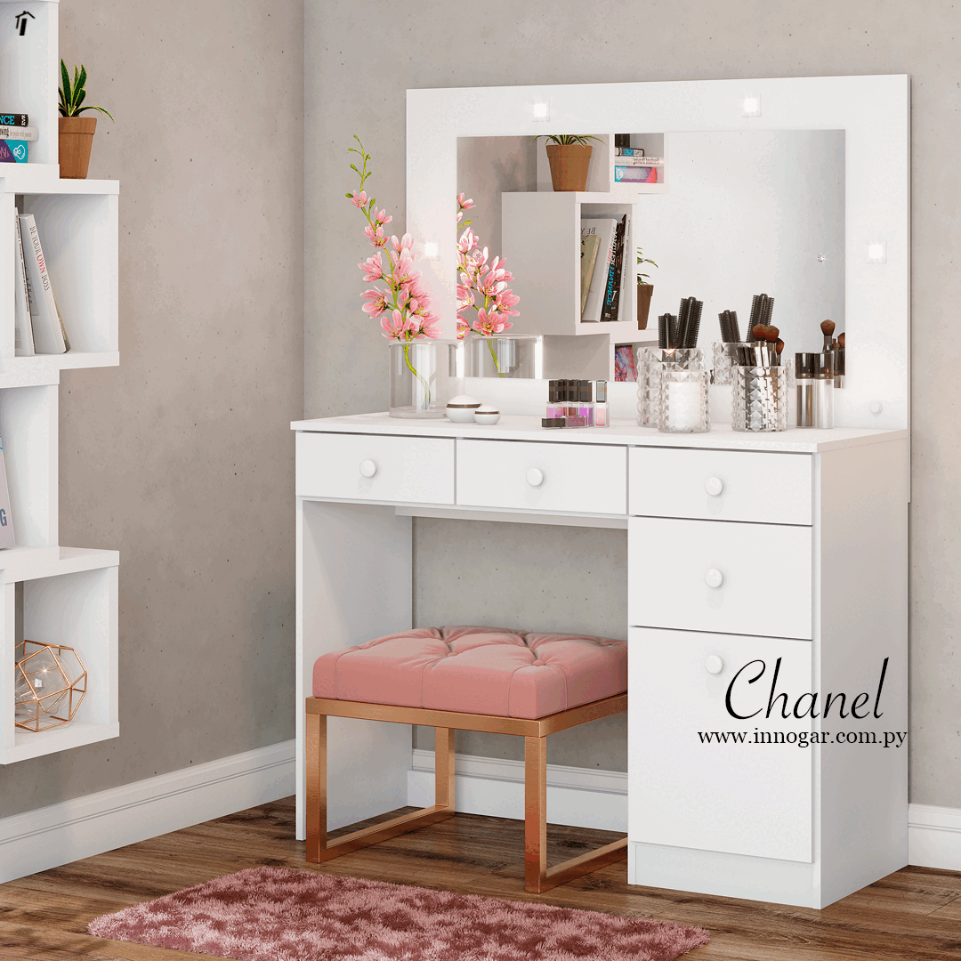 Tocador Chanel - Blanco 