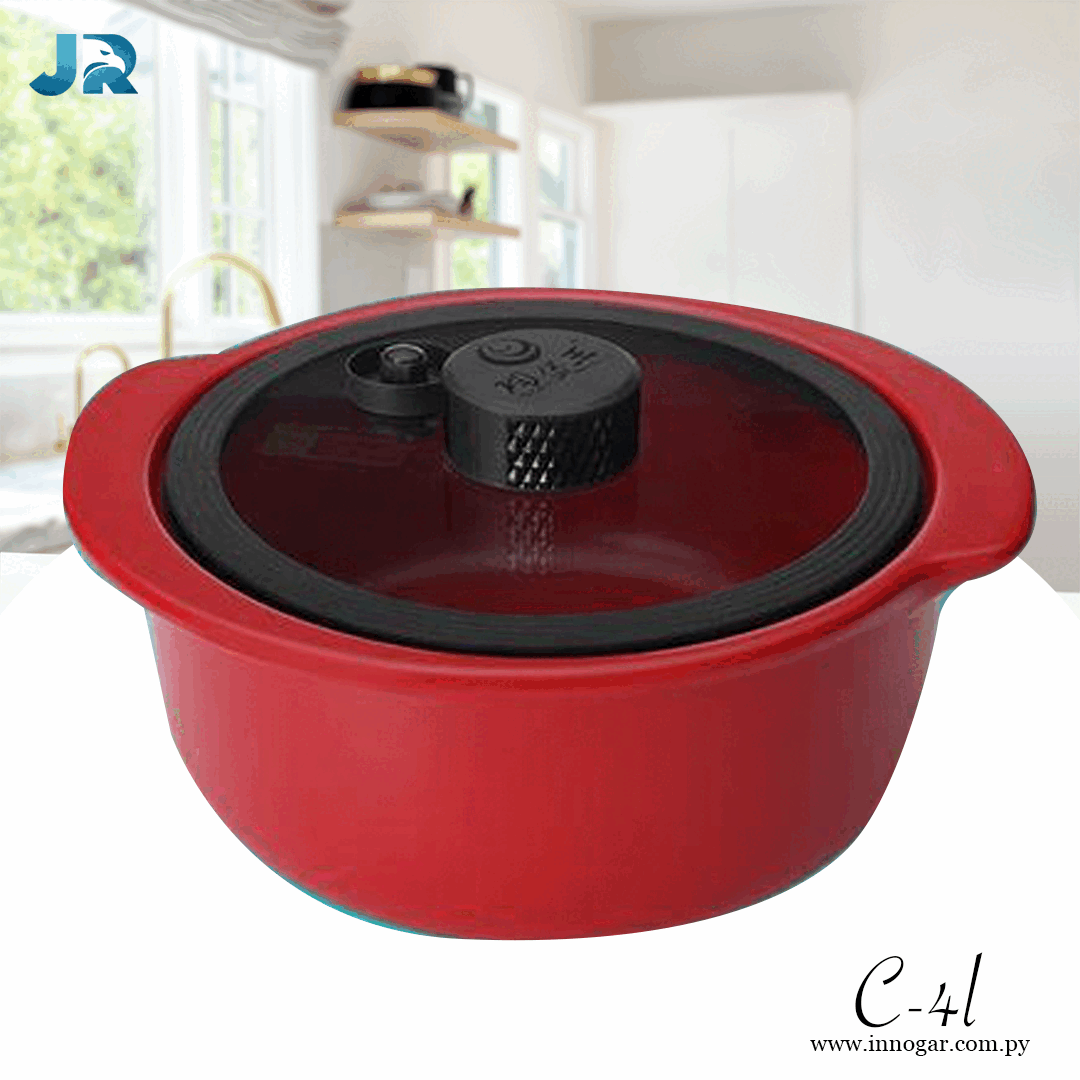 Olla Cok-c4lr / 4L Rojo