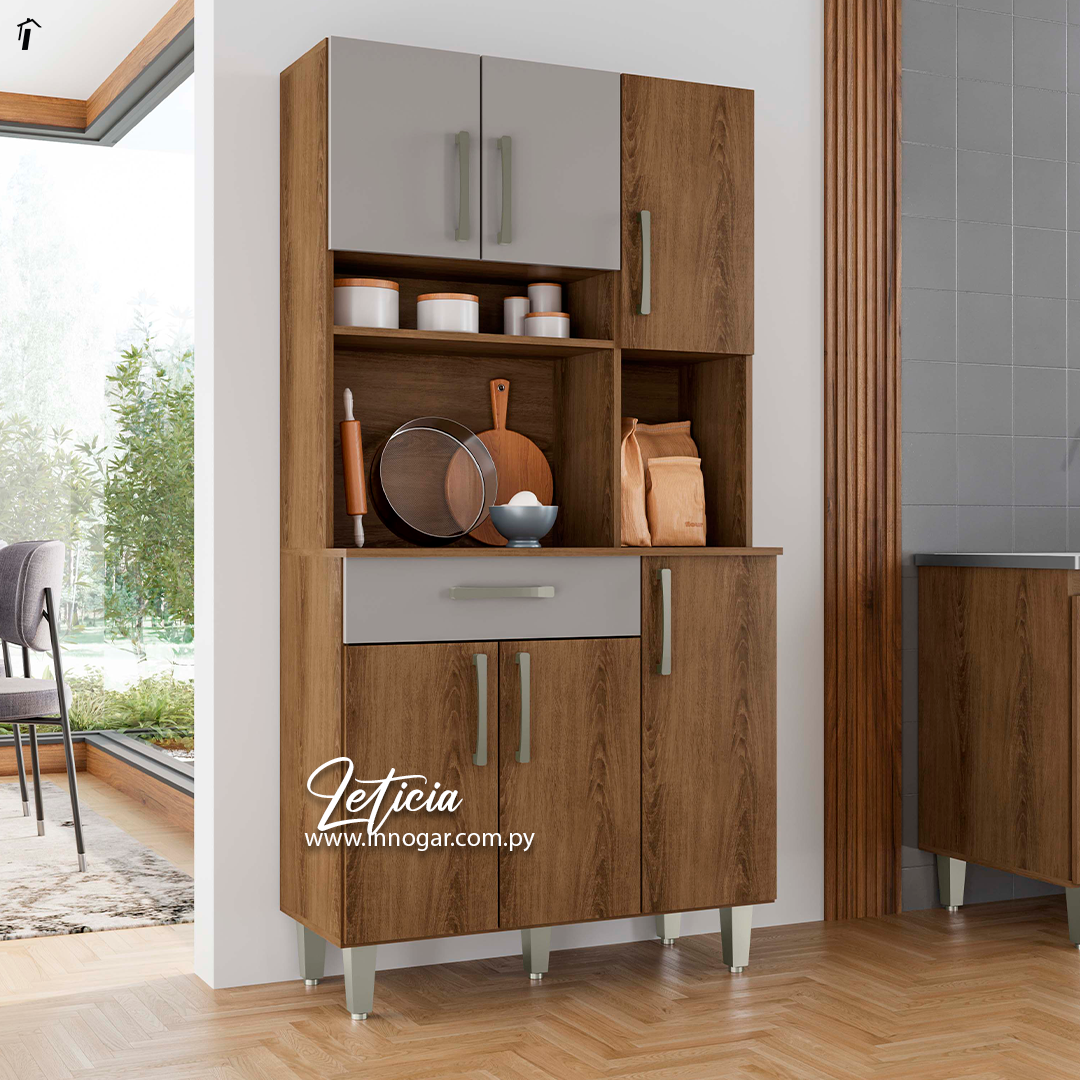 Kit Cocina Leticia Mel Titanio 