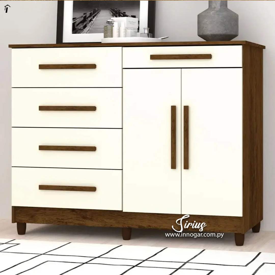 Comoda Sirius Imbuia / Champagne 
