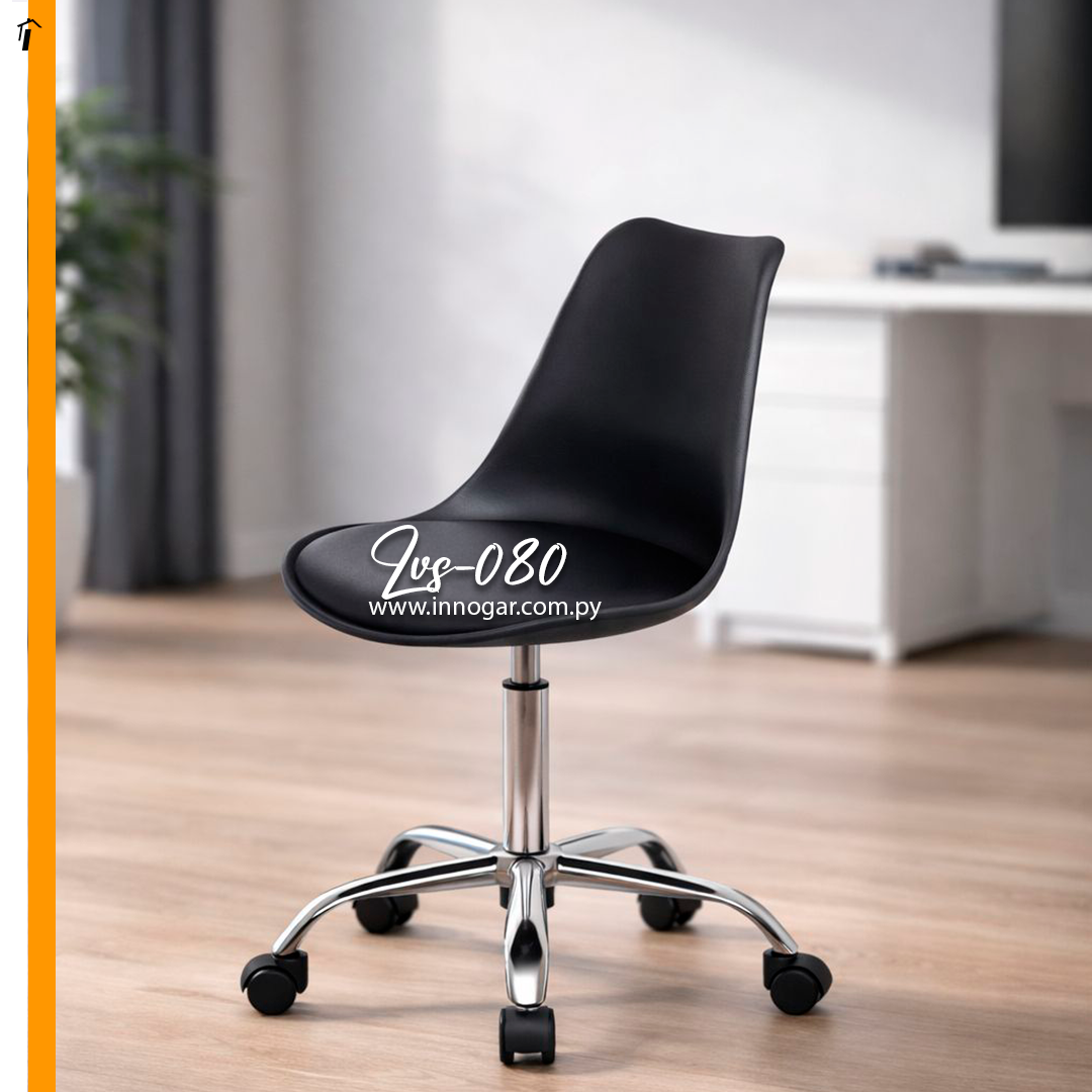 Silla Tulip LVS-080 Negro 