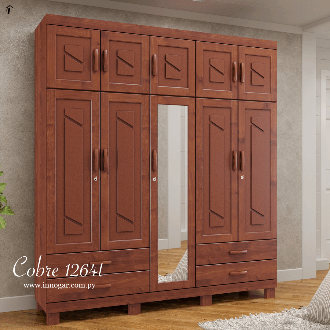 Ropero Cobre 1264T / Imbuia