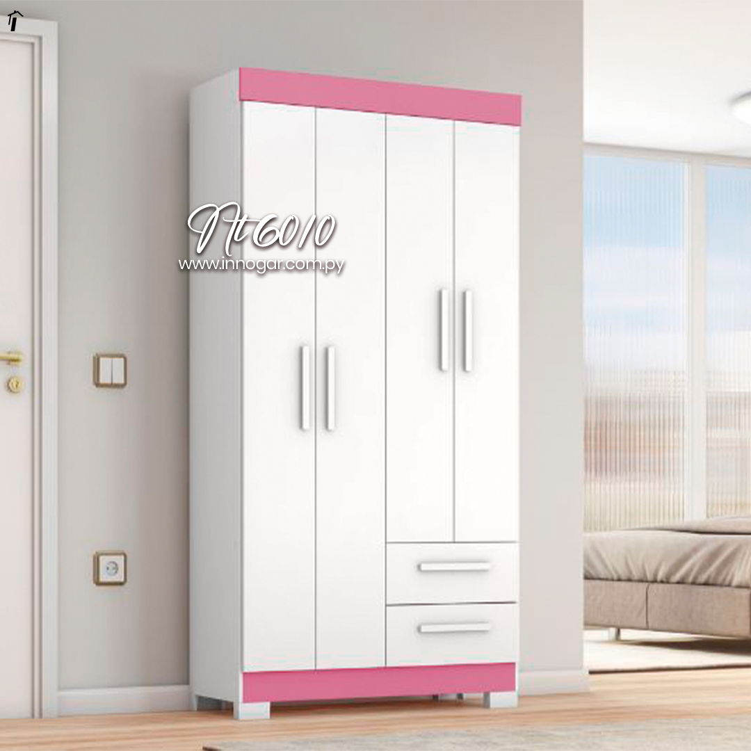 Ropero Nt6010 / Blanco Rosa