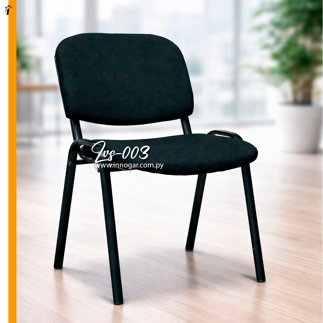 Silla de Espera LVS-003 Negro 