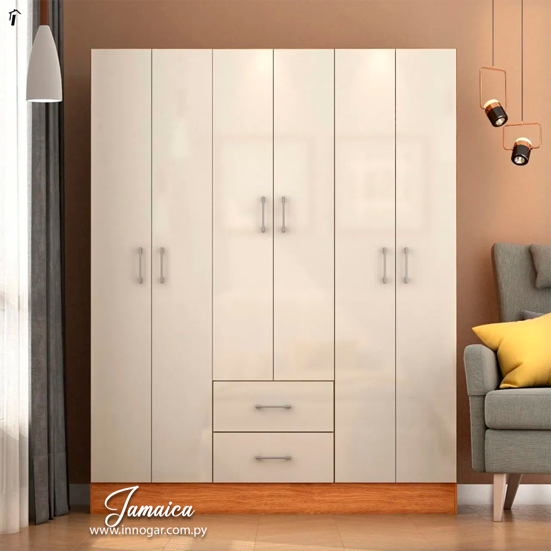 Ropero Jamaica Canela Marfil