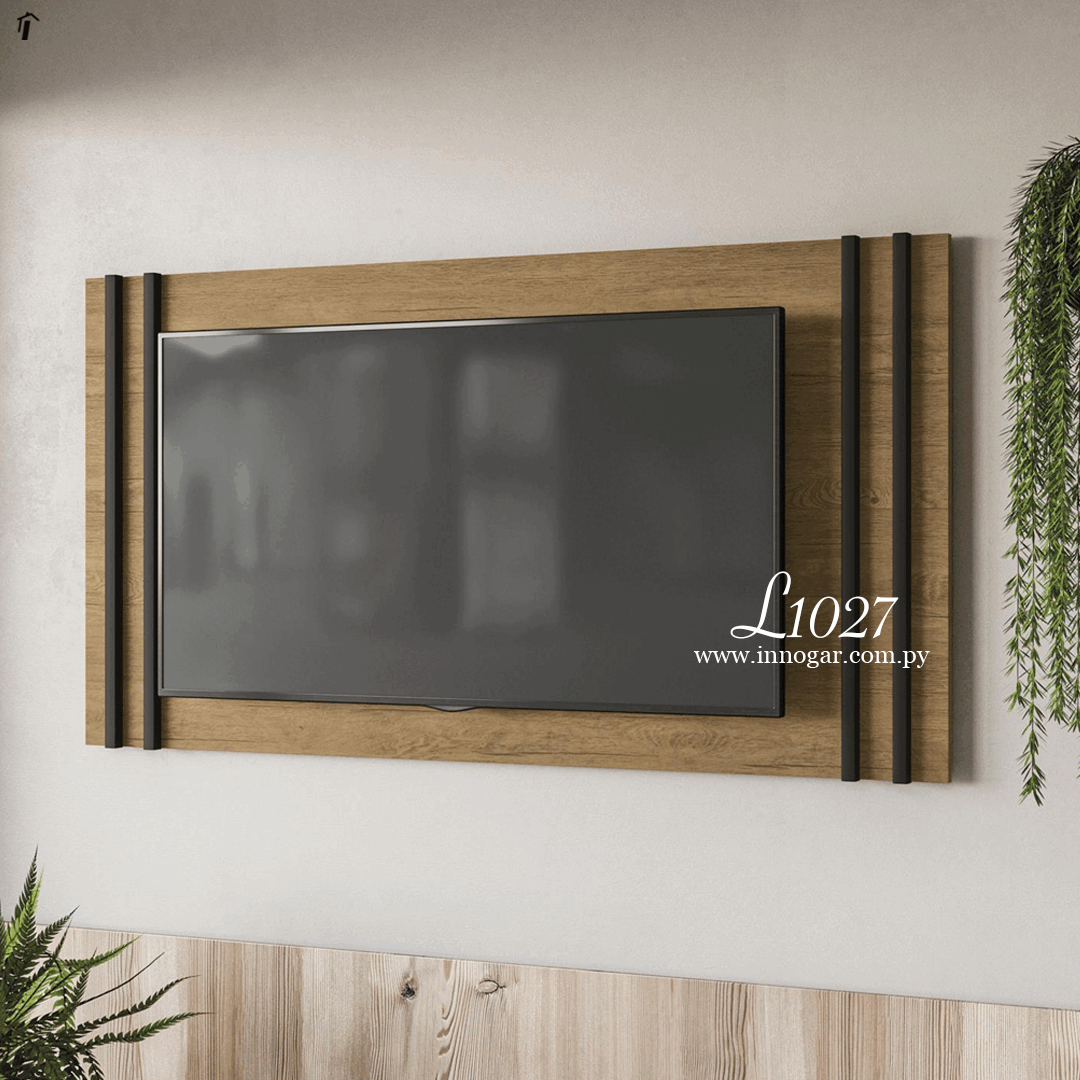 Panel L1027 - Freijo - Negro Fosco