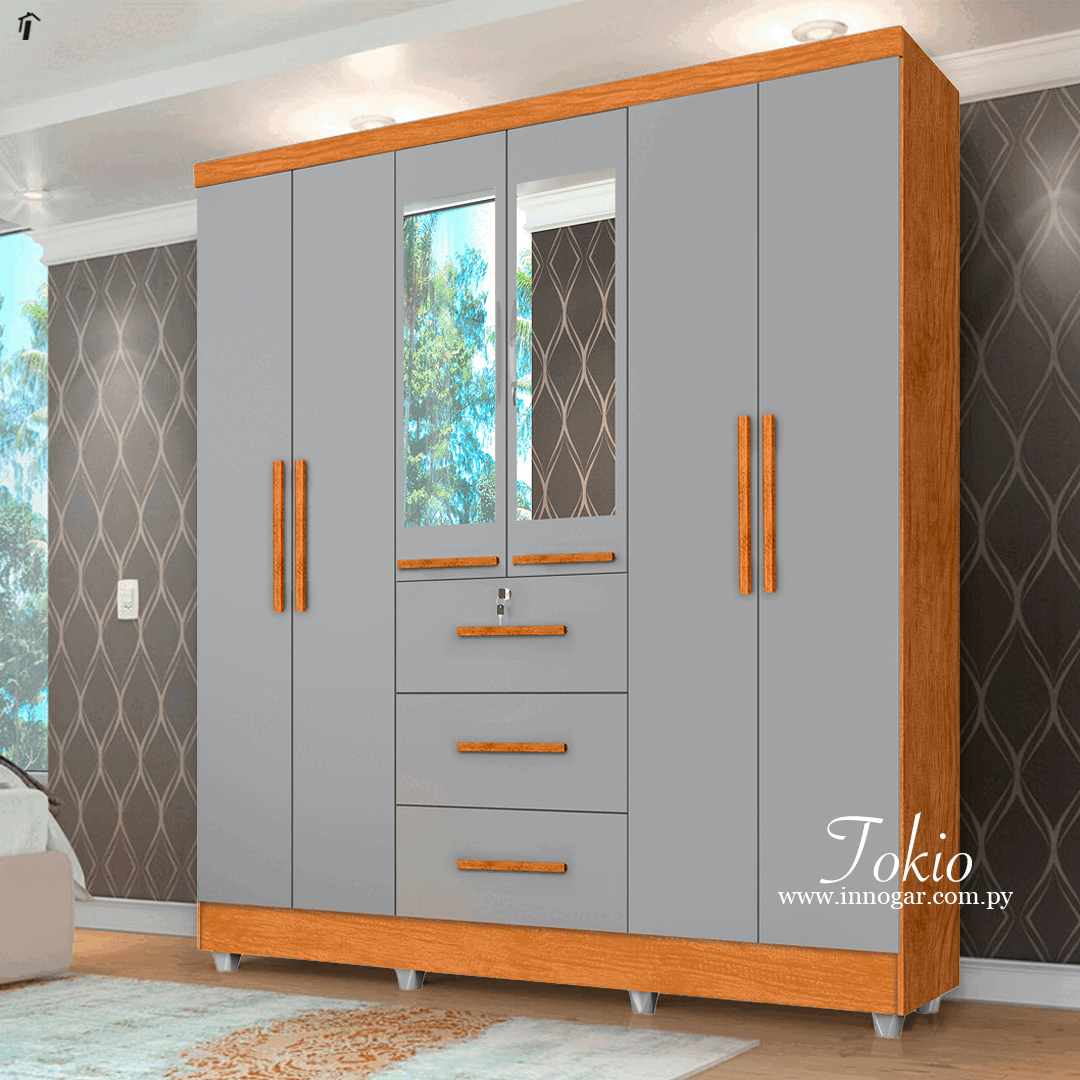 Ropero Tokio / Nature - Gris