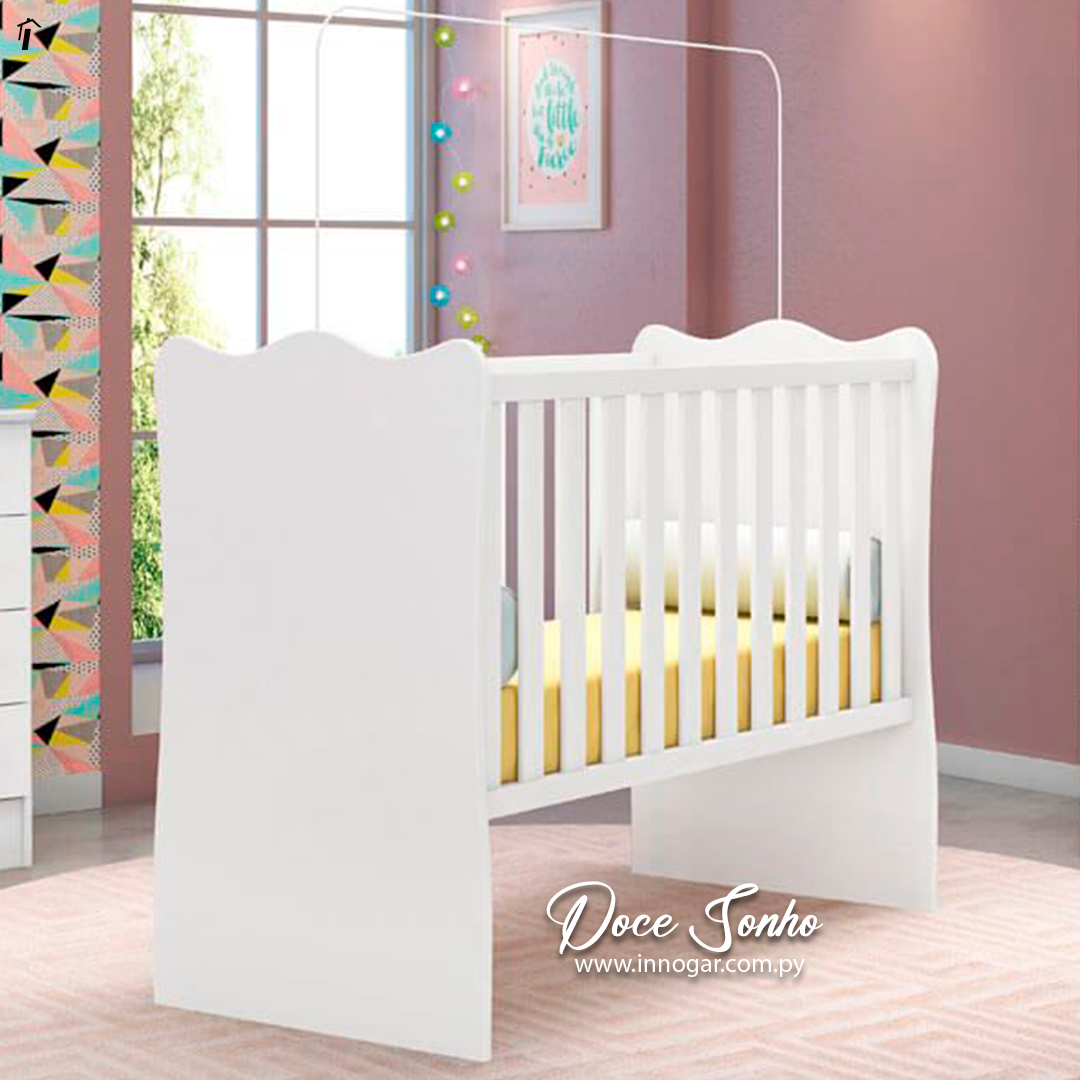 Cuna Doce Sonho Blanco Blanco