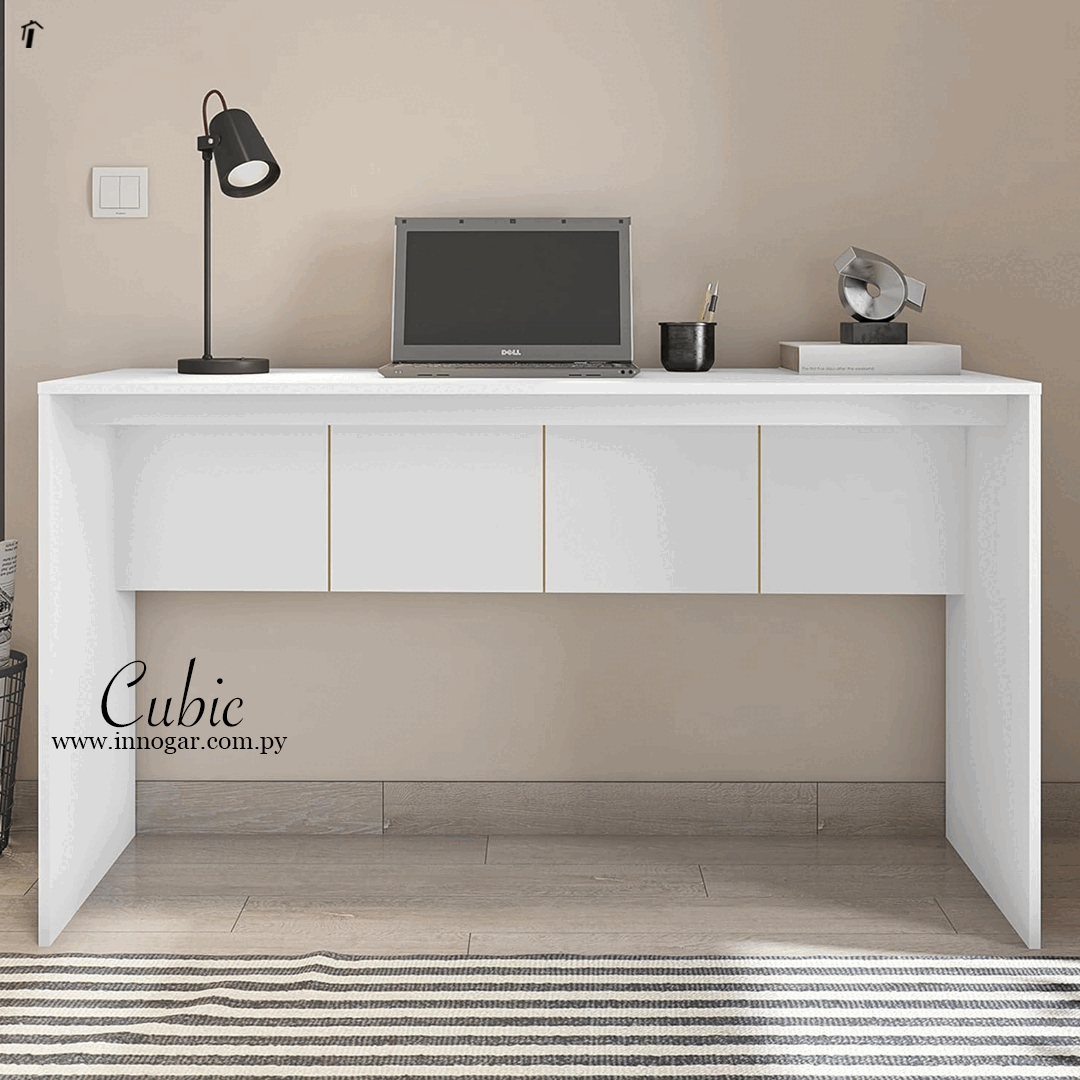 Escritorio Cubic 1,36 / Blanco