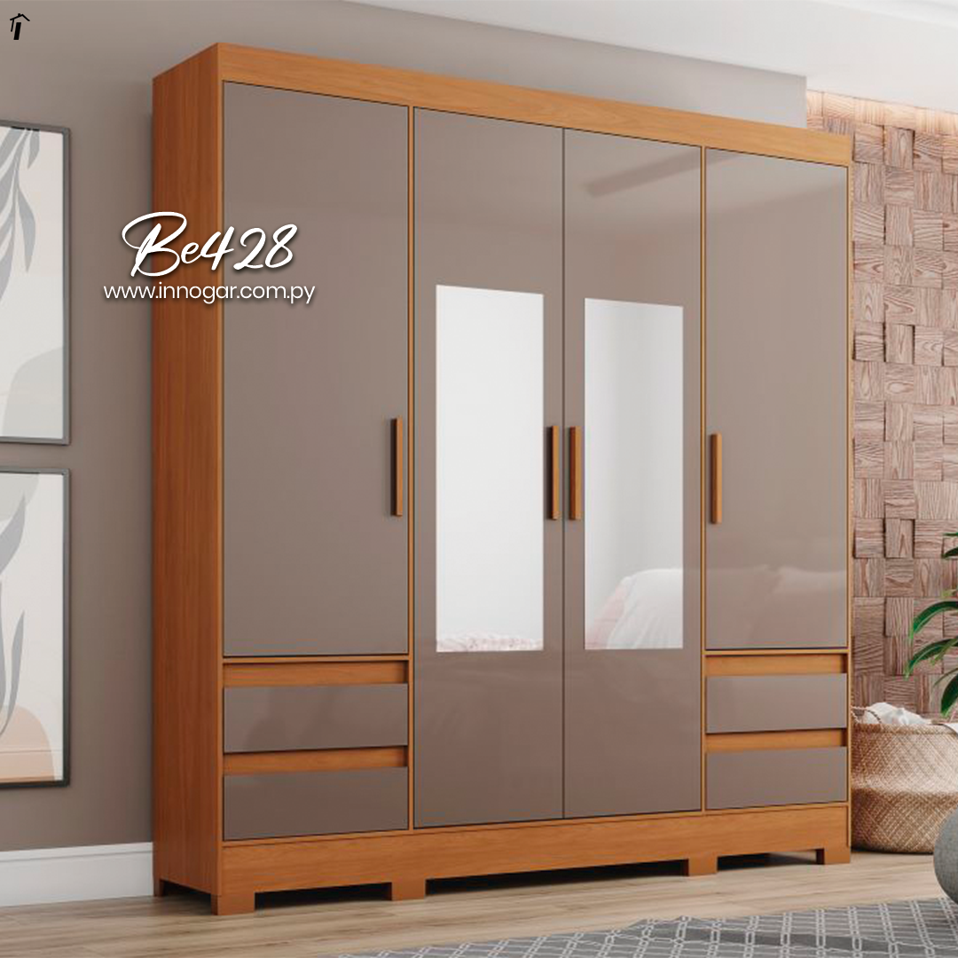 Ropero Be428 Cinamomo Avellana 