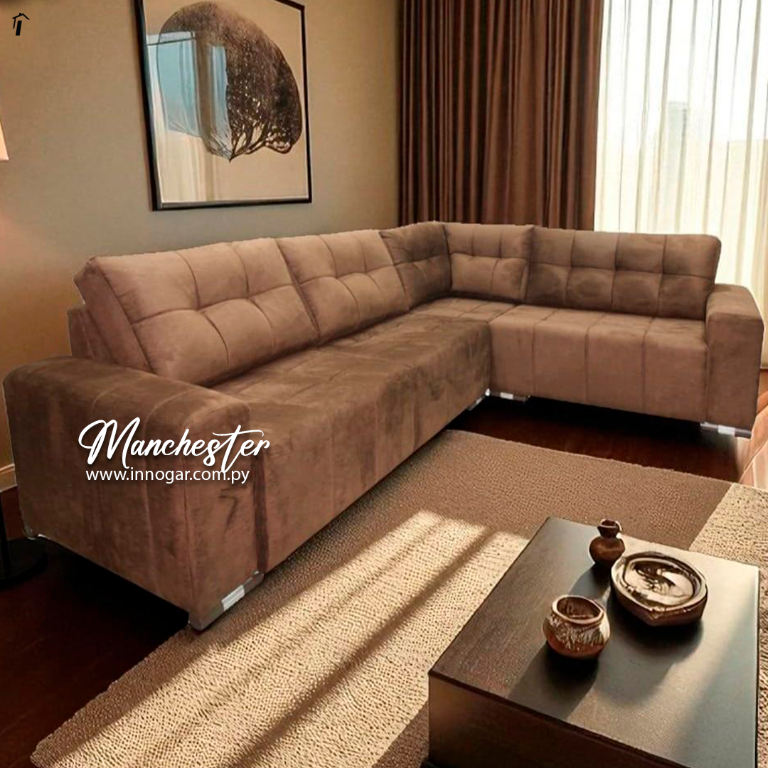 Sofa Manchester Marron