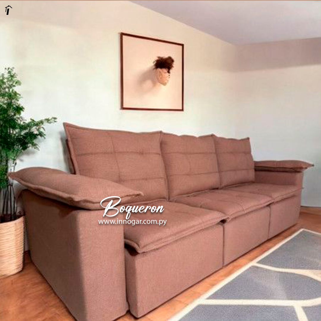 Sofa retractil Boqueron Rosa 
