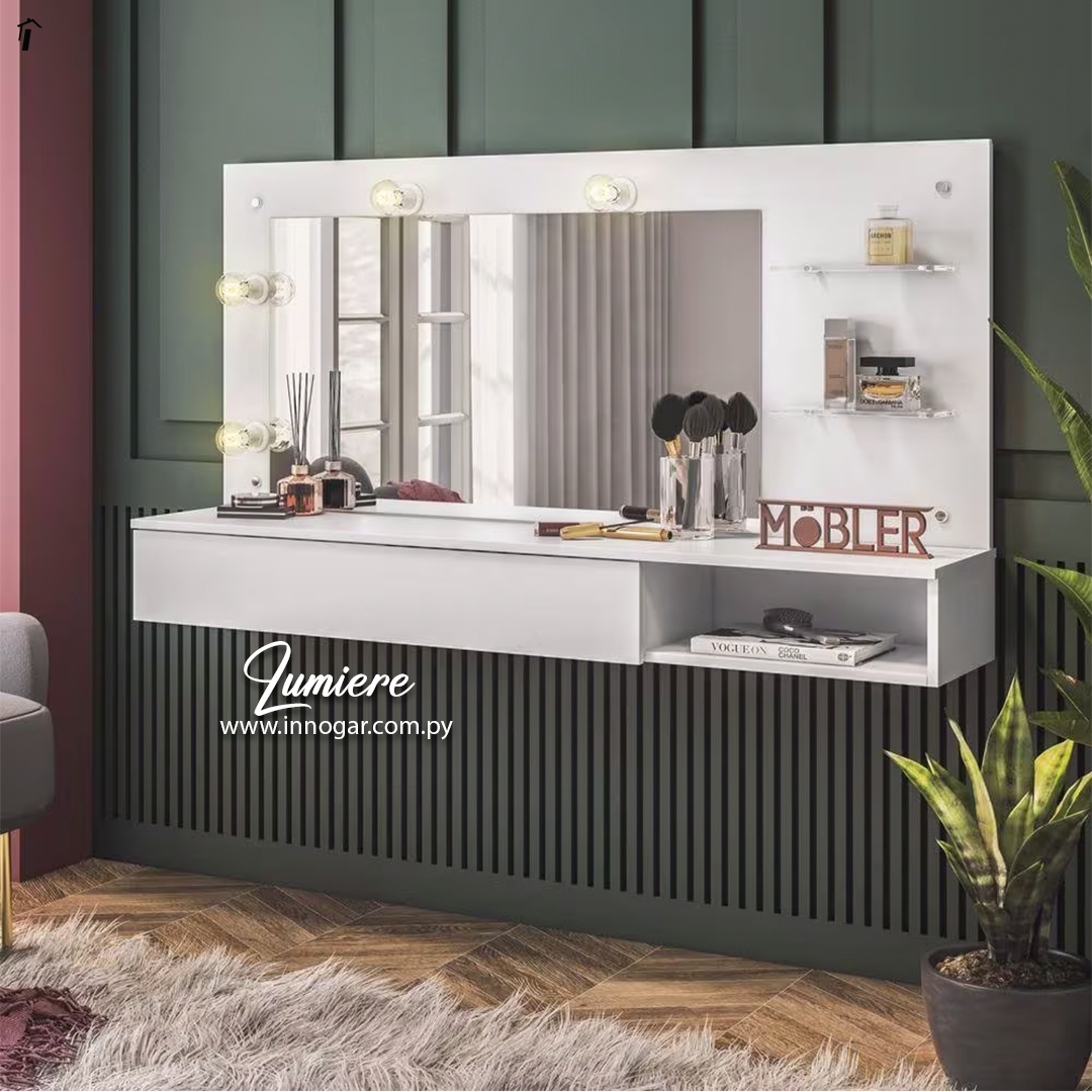 Tocador Lumiere Blanco Fosco Liso
