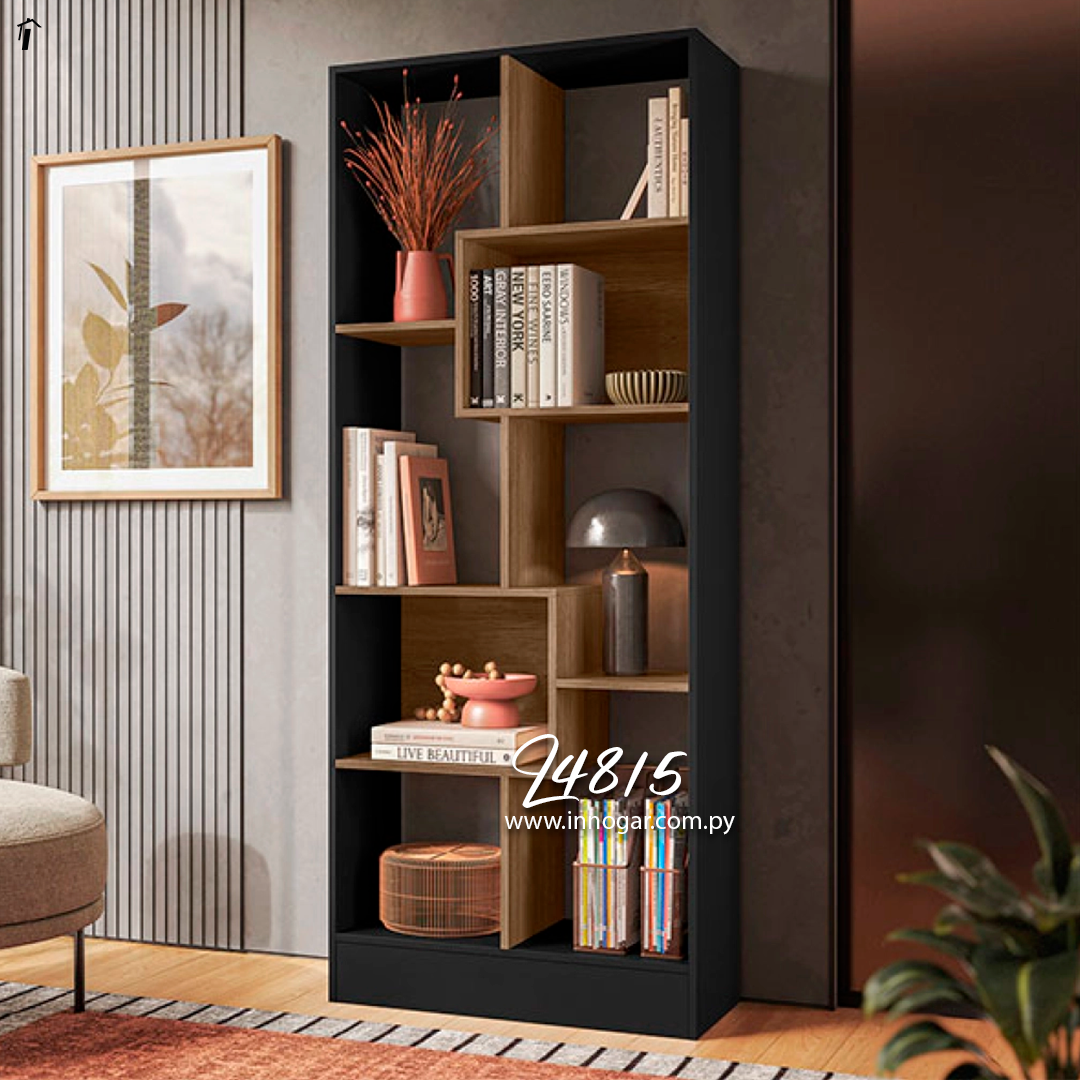 Multiuso Librero 4815 Negro Nature