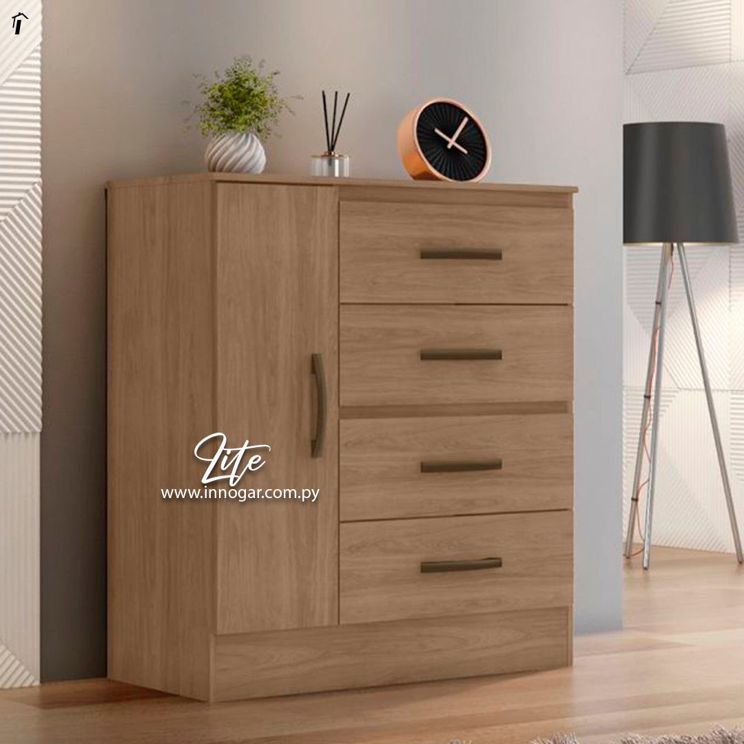 Comoda Lite 4C 1P / Carvalho Oak