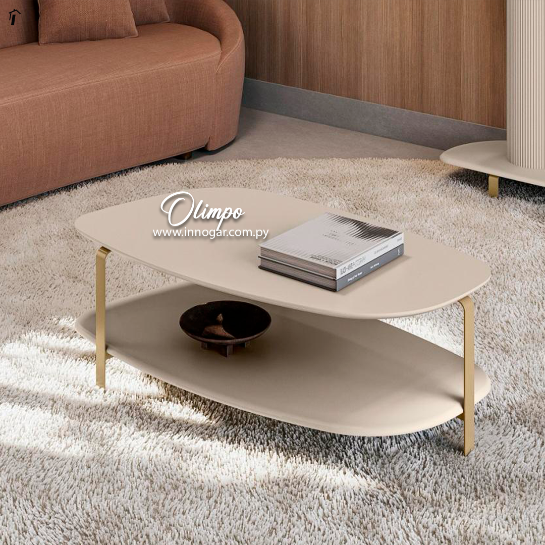 Mesa Centro Olimpo Off White 