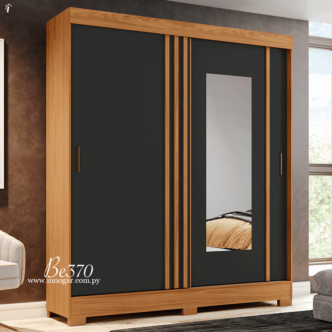 Ropero Be370 / Natural Negro