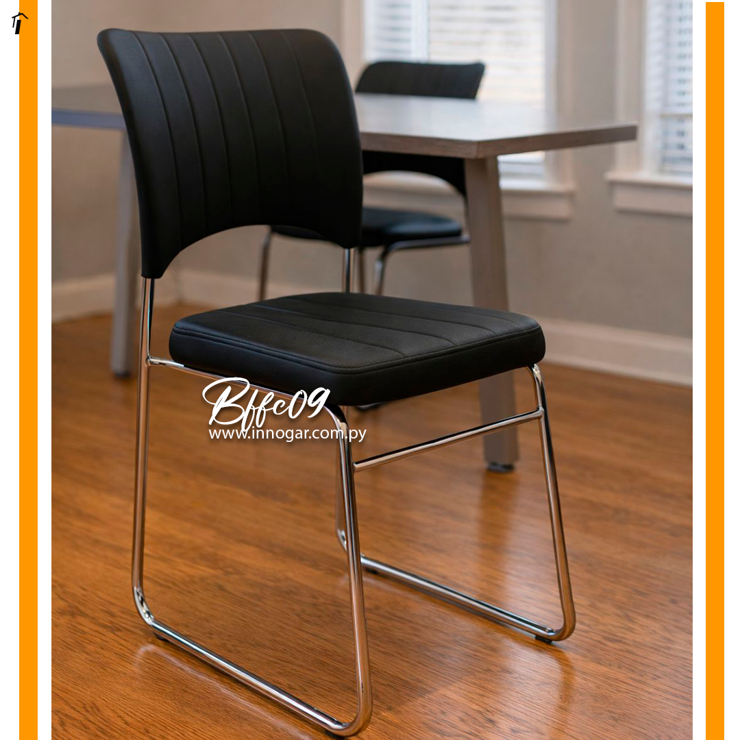 Silla Interlocutor BFF-C09 Negro 