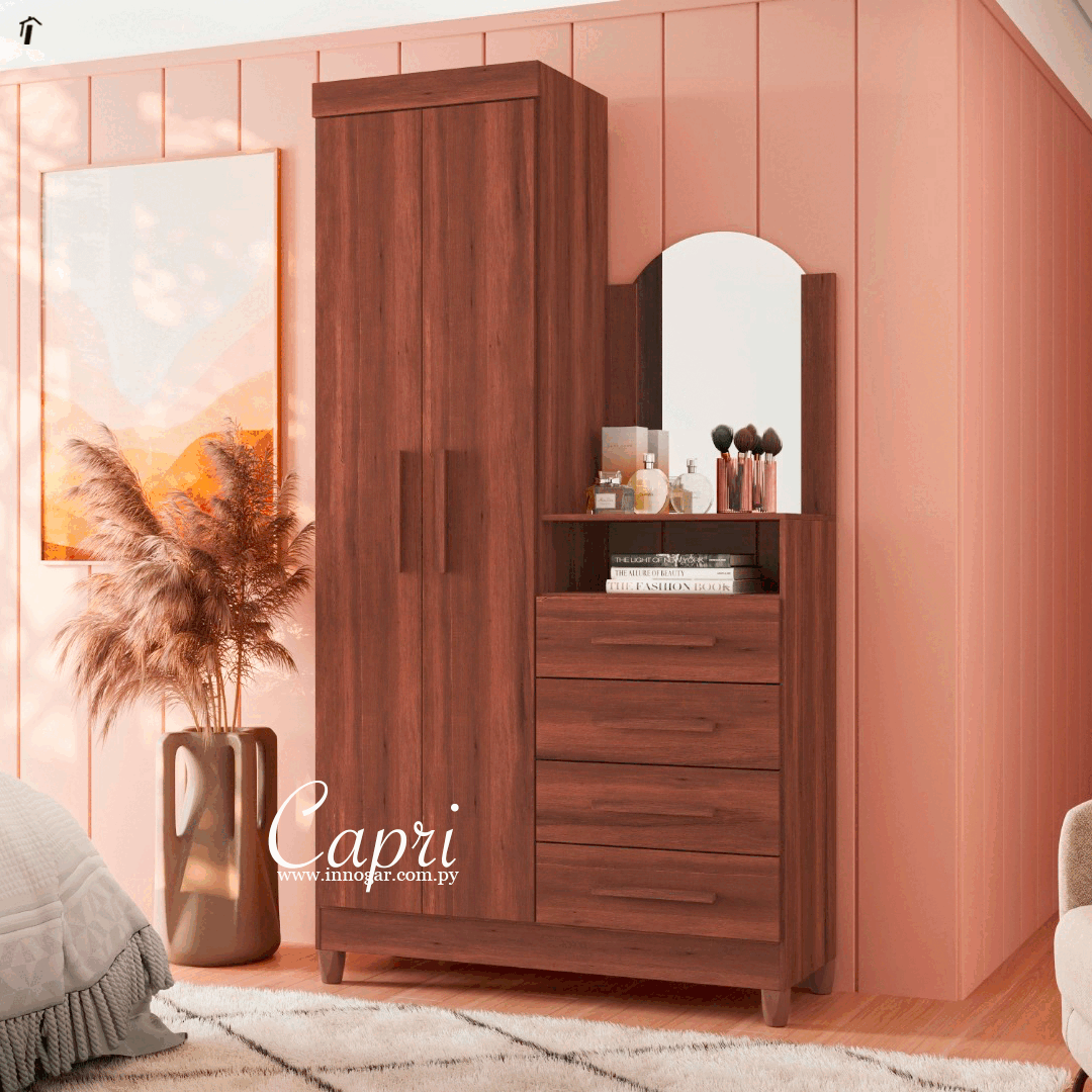 Comoda Ropero  Capri / Cedro