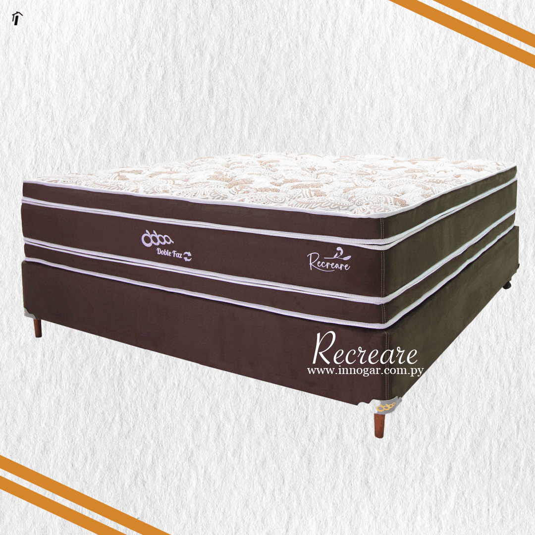 Cama Recreare Dob Faz / 140 Marrón