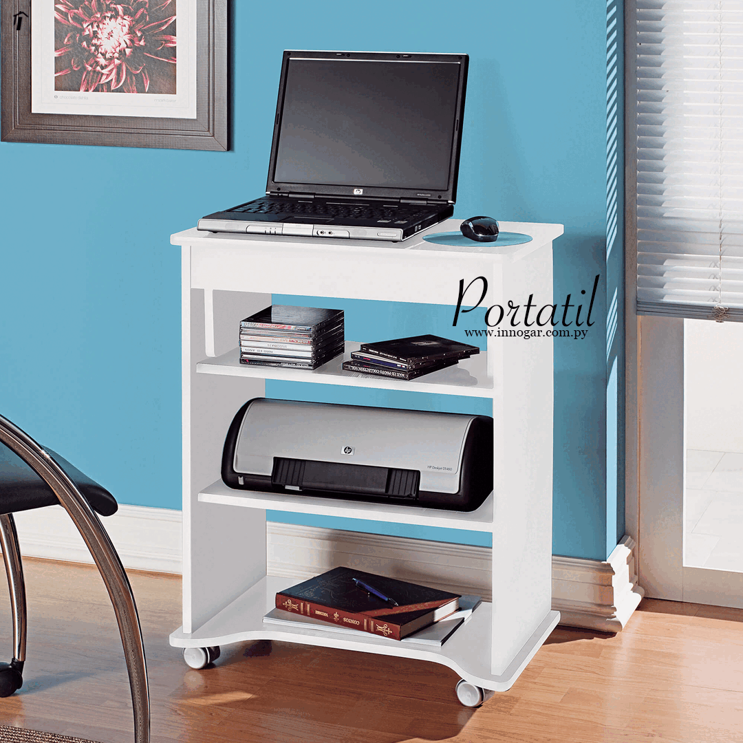 Mesa para Notebook Portátil / Blanco