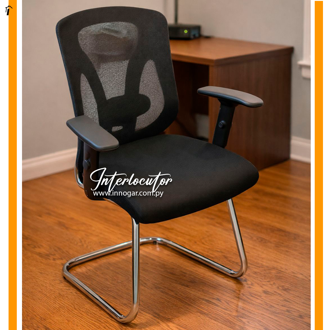 Silla Interlocutor 8015 Negro