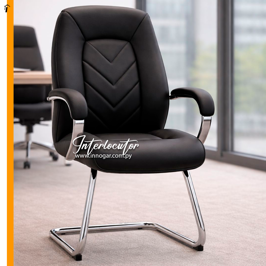 Silla Interlocutor 1168 Negro