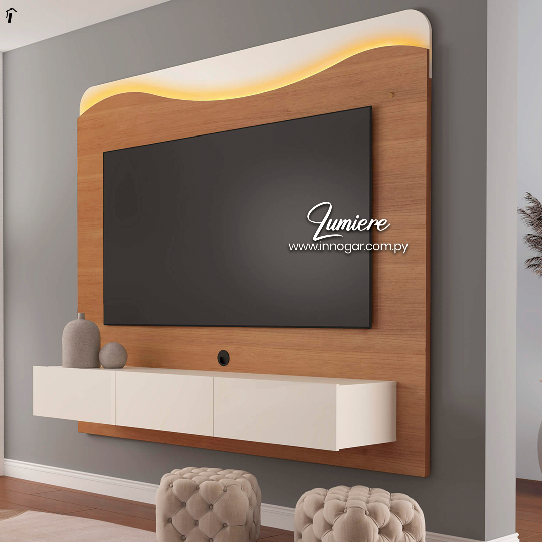 Panel para TV Lumiere Cerezo Off White 