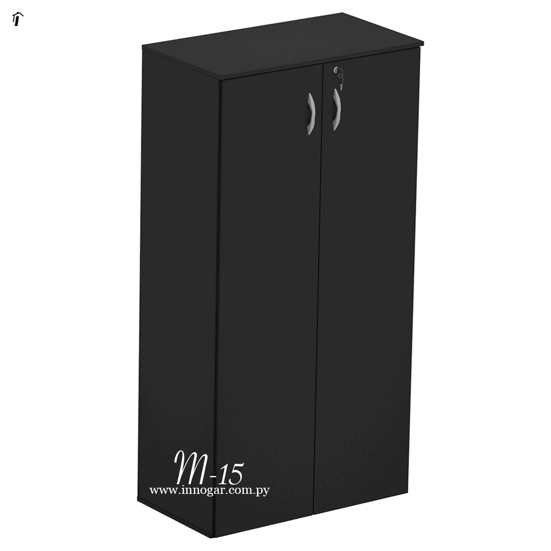 Armario Alto M15 / Negro