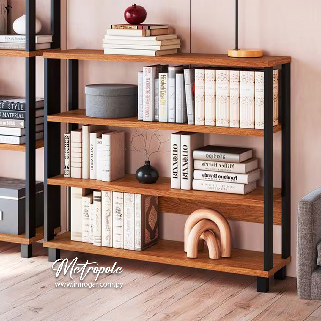 Estante Metropole Freijo Negro