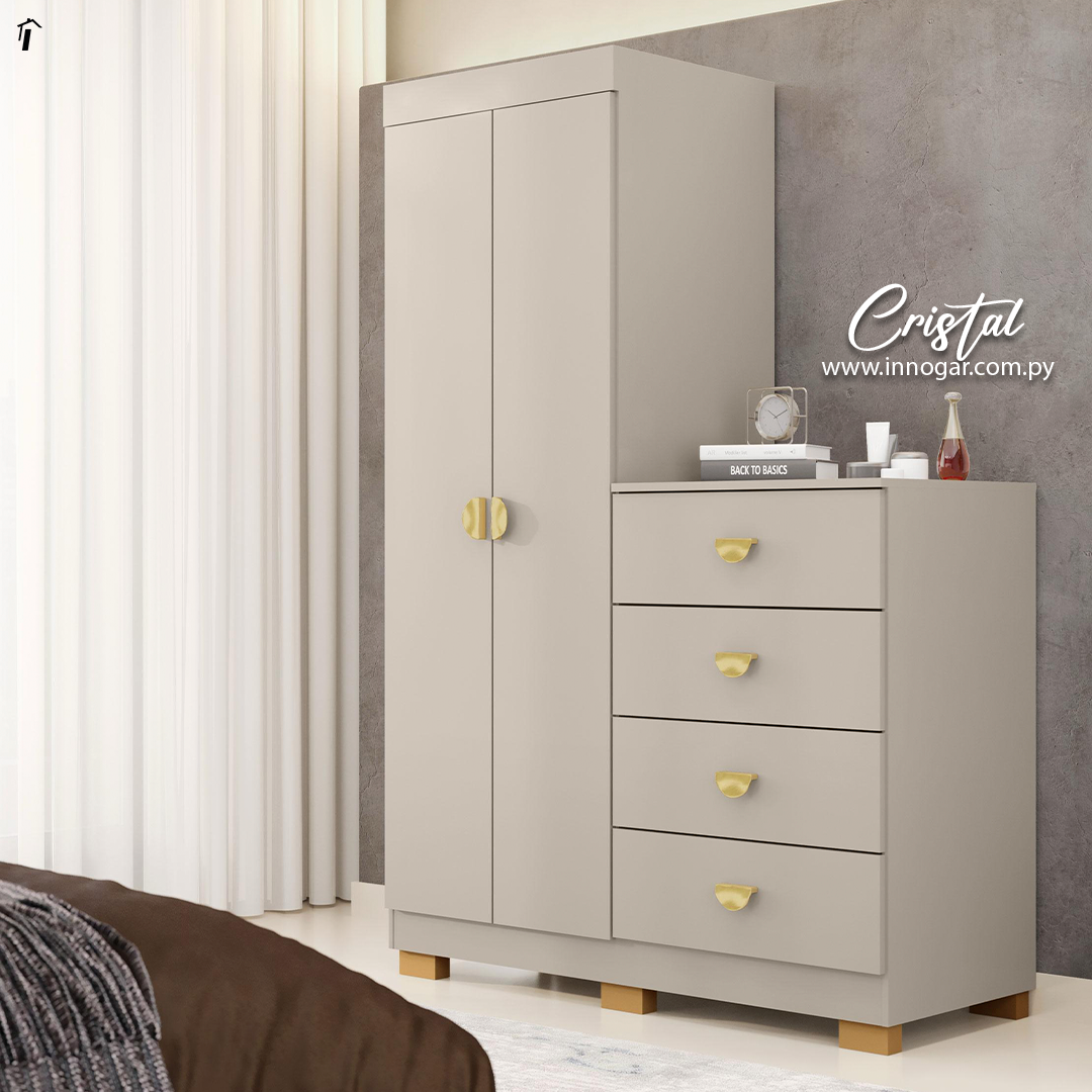 Ropero con Comoda Cristal Fendi 