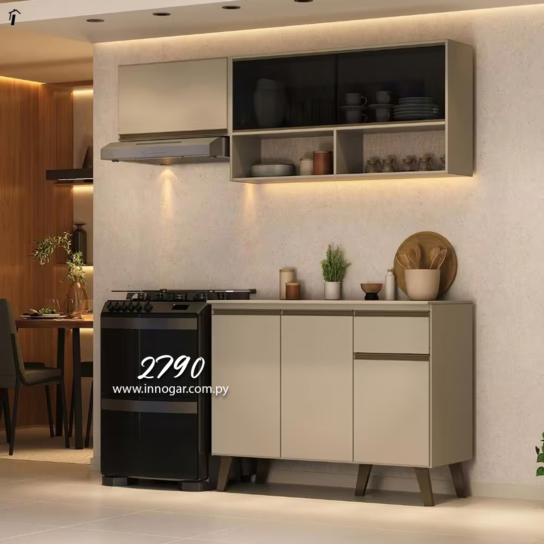 Juego de Cocina 2790 Almendra Off White 