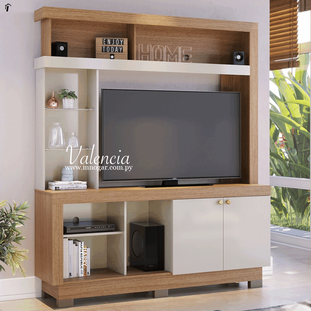 Estante Valencia / Natura Real - Off White