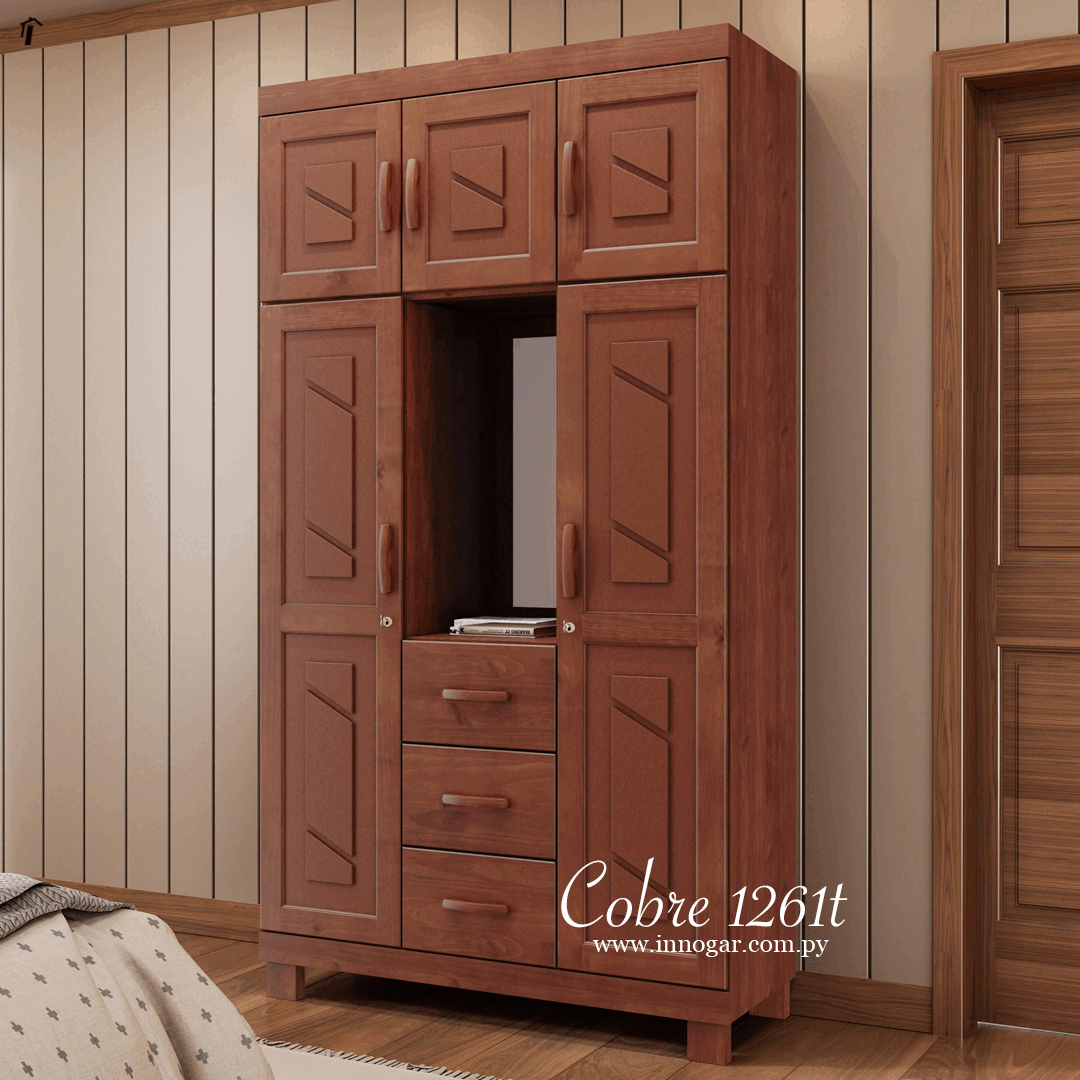 Ropero Cobre 1261T / Imbuia