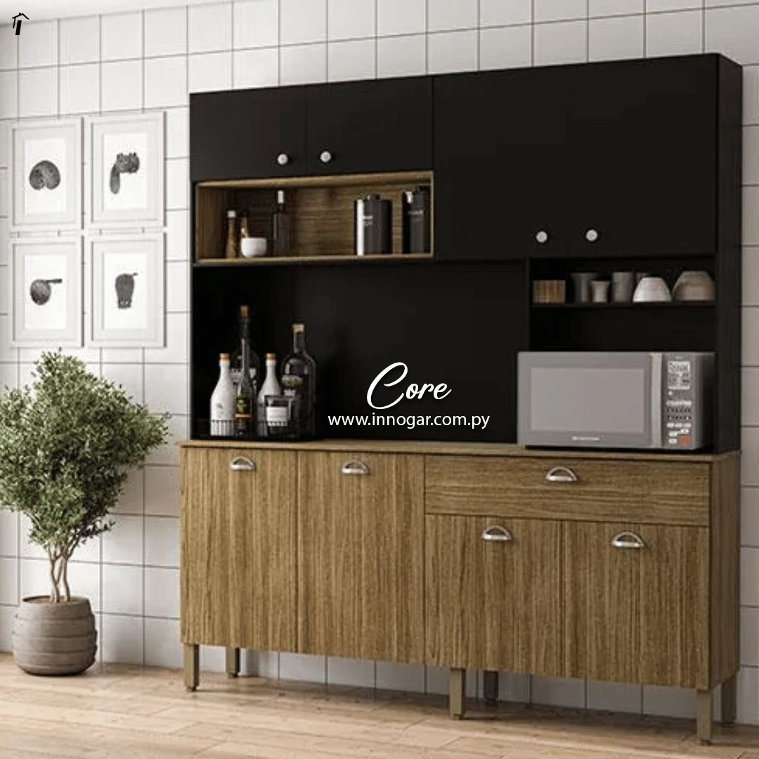 Kit Cocina Core Freijo Negro