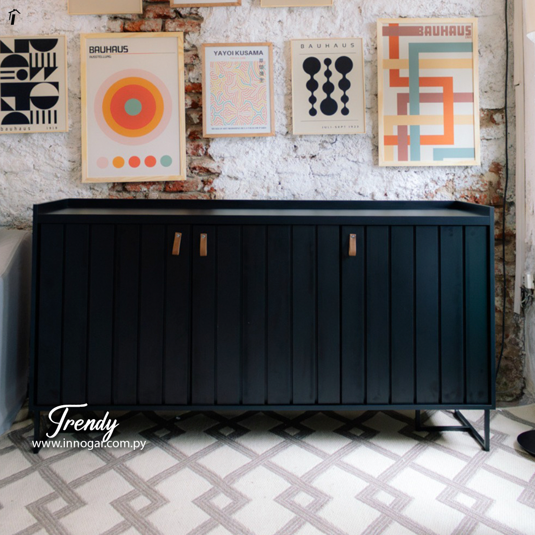 Aparador Trendy Preto 