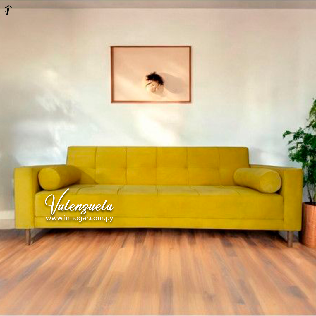Sofa Valenzuela Amarillo 