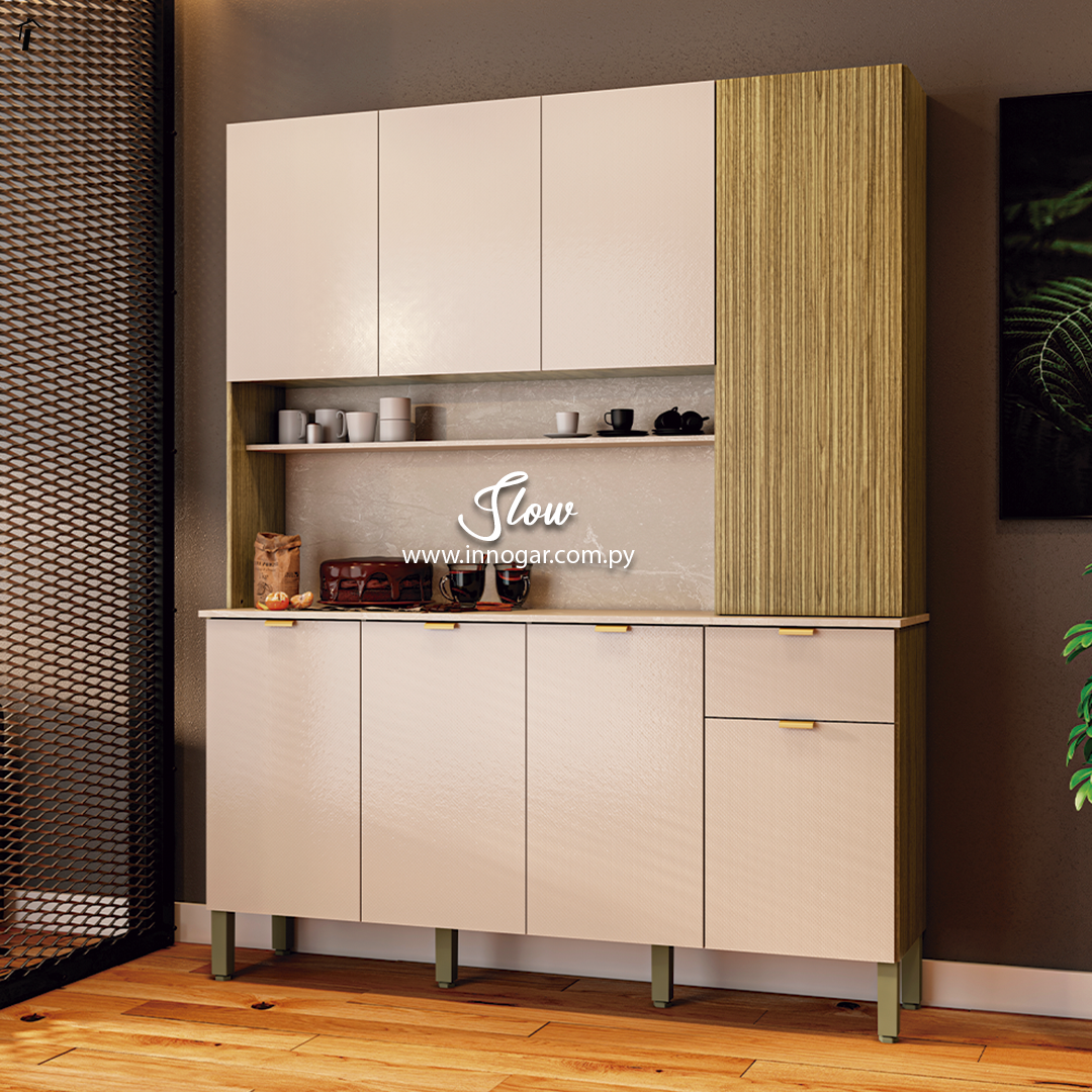 Kit Cocina Slow / Freijo Vainilla