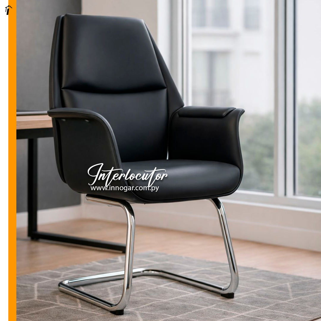 Silla Interlocutor 1170v Negro