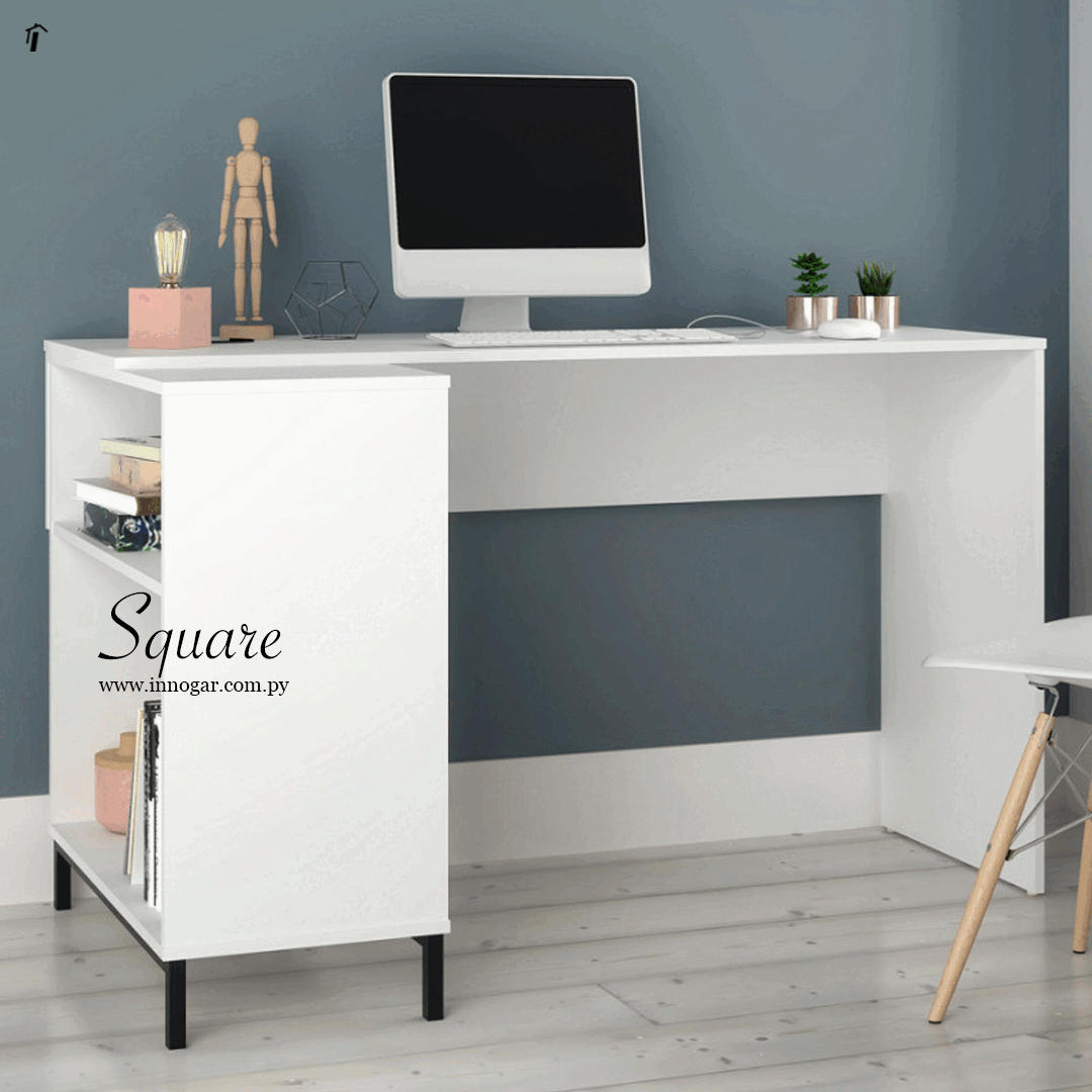 Escritorio Square / Blanco