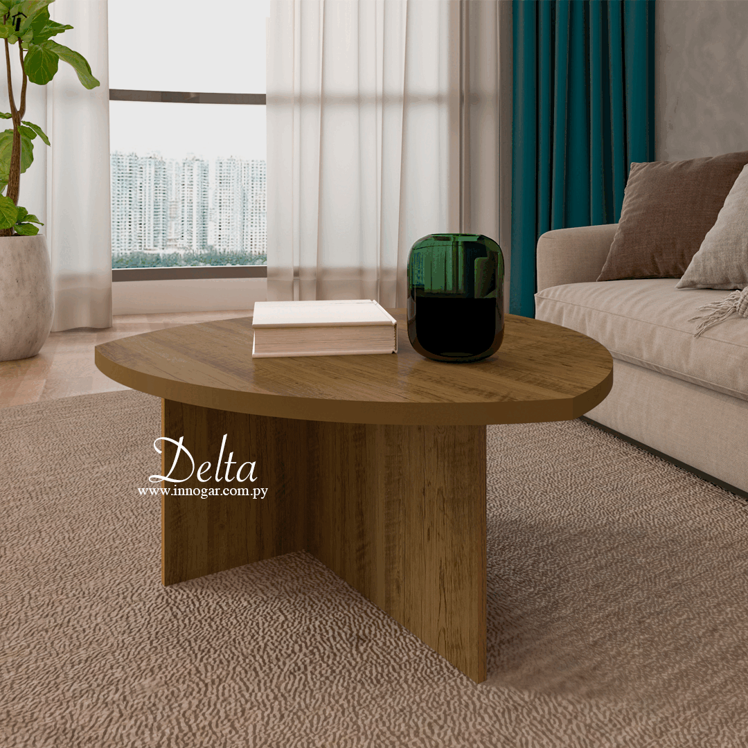 Mesa Centro Delta / Pino